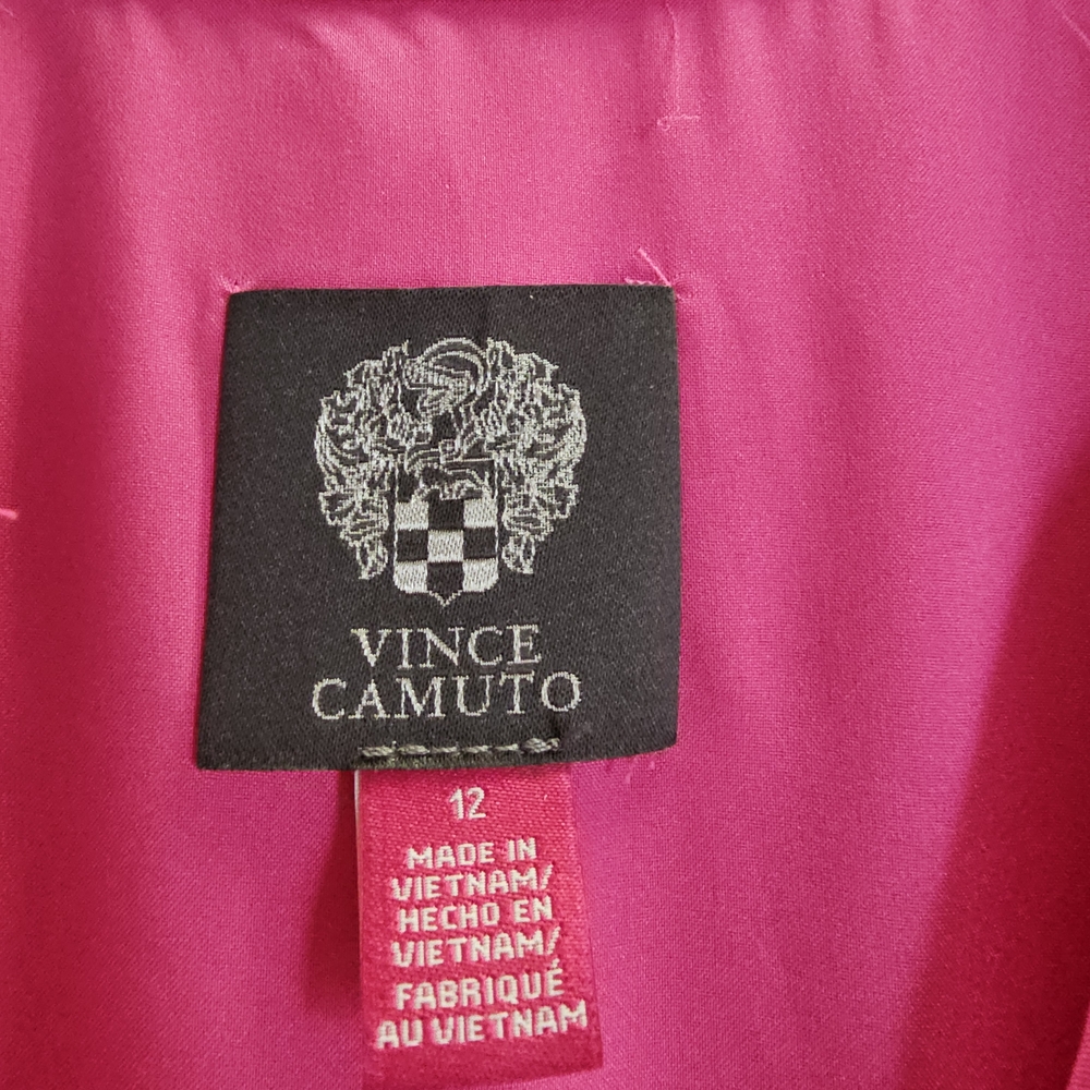 Vince Camuto Pink Tiered Halter Sundress - Picture 2 of 2